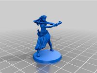 Archer with Tree Supports