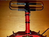Frsky Super 8 antenna support