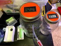 Mason Jar Hydrometer Lid