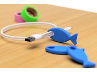 USB holder of mobile fish