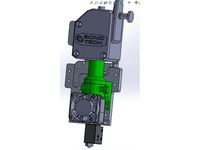 Volcano mount for standard and threaded heatsink to BMG on Railcore