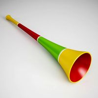 CGAxis Party Horn 04 3D Model
