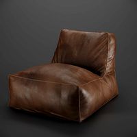 Frameless lounge chair