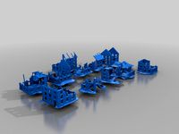 ruined houses - terrain dump