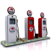 Gas Pump Mobilgas
