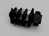 Cliff S1 6.35 mm (1/4") S1 Stereo Mini Jack Socket