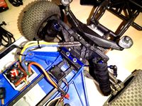 Traxxas Slash 2WD LCG Sway Bar Mount For Rear End Anti Roll Bar Hot Racing TE311SLC