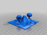 Low-poly island