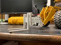 870k Wheel Loader Quick Coupler RC4WD JD Models Eagle Machinery 1/14