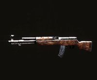 Sks Rifle 3d Model