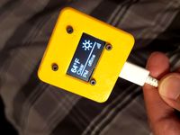 Printer Monitor Case (Compact, No Buttons)