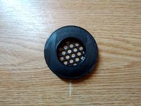 Shover/kitchen drain cover - high flow, customizable