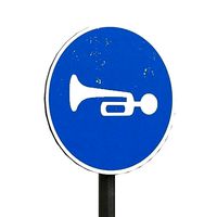 Compulsory soundhorn