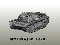 Easy print and glue - SU-76i