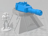 Pre-Fab Defense Turret base - WH40k
