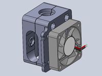 E3Dv6 Compact Hotend Holder