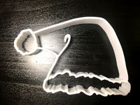 Santa Hat Christmas Cookie Cutter