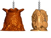 Aliens Egg | Facehugger Pull Ball Chain, Keychain Knob | Handle | Fob | Finials