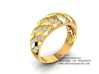 2310 Diamond ring for women | 3D