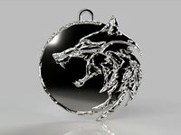 The Witcher medallion | 3D