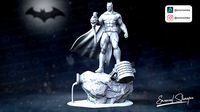Batman and Joker statue | 3D