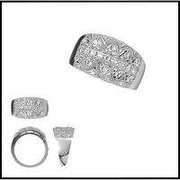 Affordable wedding rings jcd | 3D