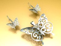 Butterfly Set  | 3D