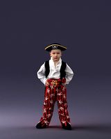 Pirate costume 1121 3D Print Ready | 3D