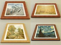 Picture Frame Collection 3D Model