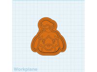 Animal Crossing Isabelle Cookie Cutter