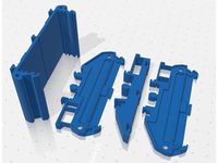 UM72 DIN rail PCB circuit mount