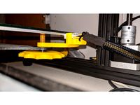 Creality CR-10 MINI Strain relief bracket for heated bed cable [SHORTER]