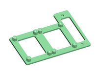 Dual / Double Mount for small Mosfet -PCBs on  Tronxy X5S