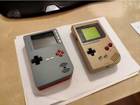 PiGrrl2 mod:  Rotated Pi - HDMI out