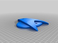Communicator display stand for Enterprise D