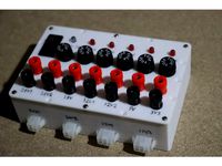 Workbench DC Power Splitter & fuses & Atx 24 Minifit JR & Bannana Plug