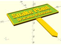 Customisable 2-Line Plant Pot Lable