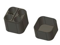 AA Chargeable battery box for Xbox and others with two batteries