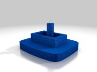 Rear light for 1/10 NIKKO Jeep Wrangler