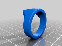 Ear Tipped Cat Ring (Size 7)