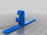 Minimalist supports for Open Led Race for IP67 version