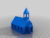 Country Church in N scale