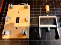 Frankenstein Light Switch Plate modified for two color printing w/ bonus dimmer nubbin!