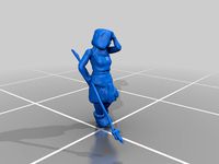 Young sorceress Desktop Hero test