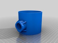 Rain barrel diverter 100mm