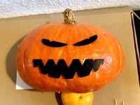 Halloween Decoration: Pumpkin Eyes