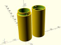 Cylindrical Box