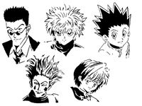 hunter x hunter stencil 3