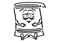 Towelie stencil