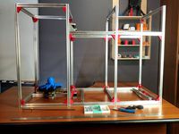 Mini Cube Factory 5 in 1 (3D printer,laser,engraver,foto table,3D scanner) in progress